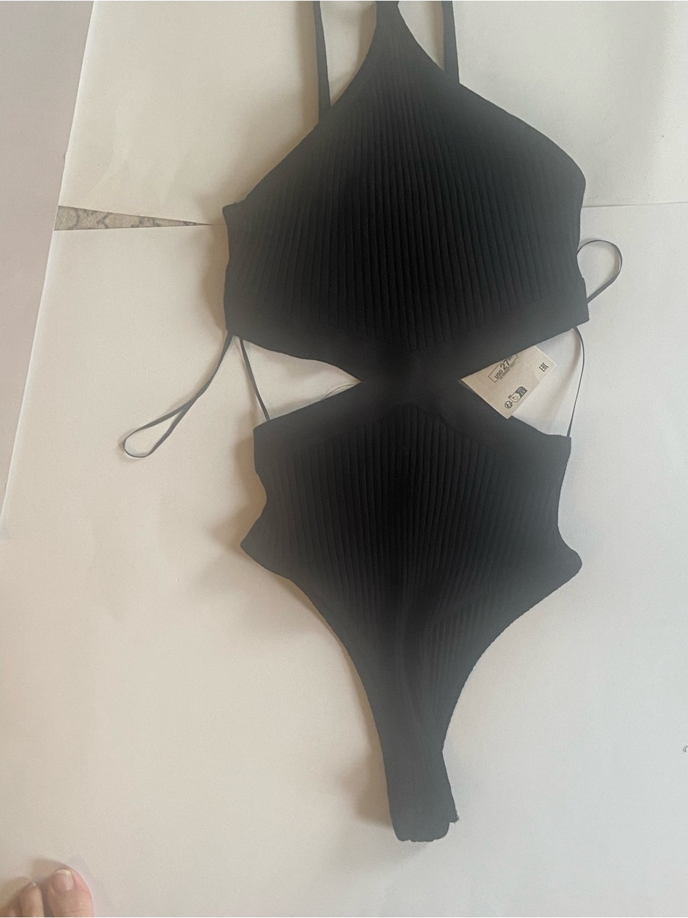 Zara one piece bodysuit in size small. It is one piece but can be cut apart